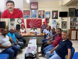 CHP Mut ilçe Başkanlığına Ali Kaya seçildi